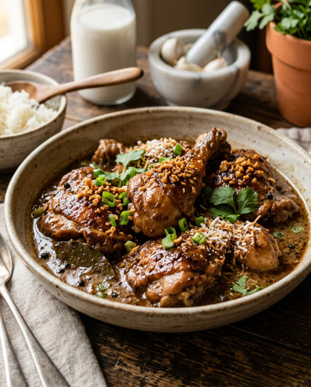 Chicken Adobo sa Gata