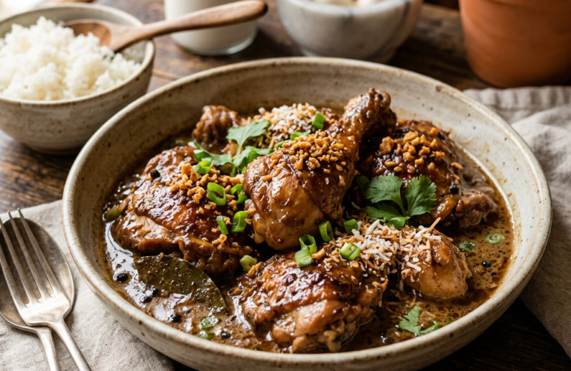Chicken Adobo sa Gata