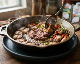 Bicol Express - Developing the Savory Depth