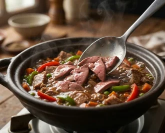 Incorporating the Delicate Pork Liver - Pork Igado_ A Savory Ilocano Classic