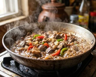 The Essential Vinegar Deglazing Step - Pork Igado_ A Savory Ilocano Classic