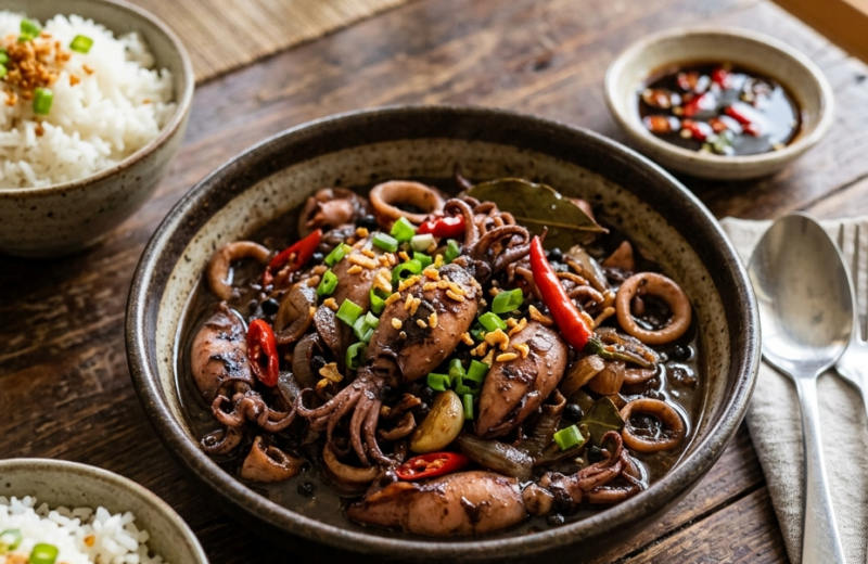 Adobong Pusit