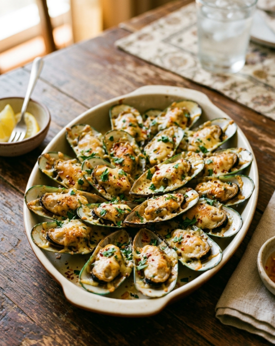 Baked Tahong