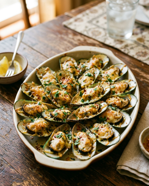 Baked Tahong