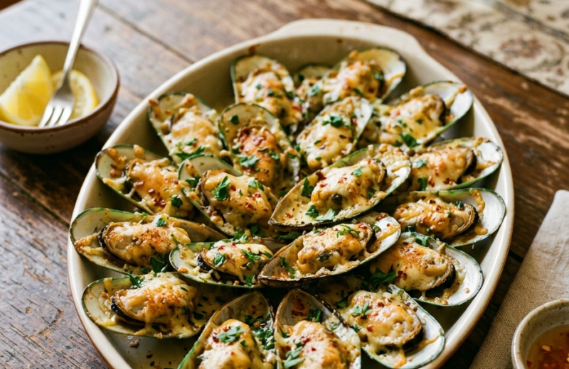 Baked Tahong