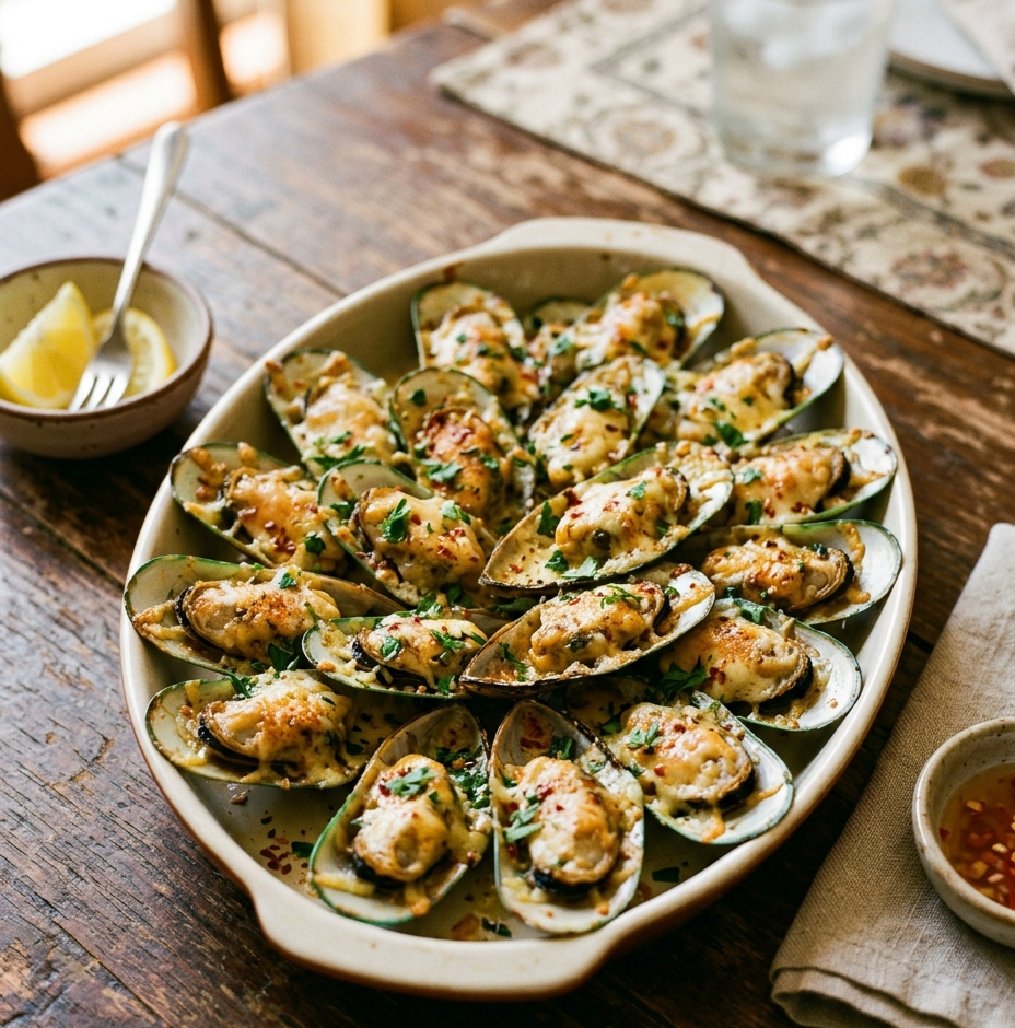 Baked Tahong