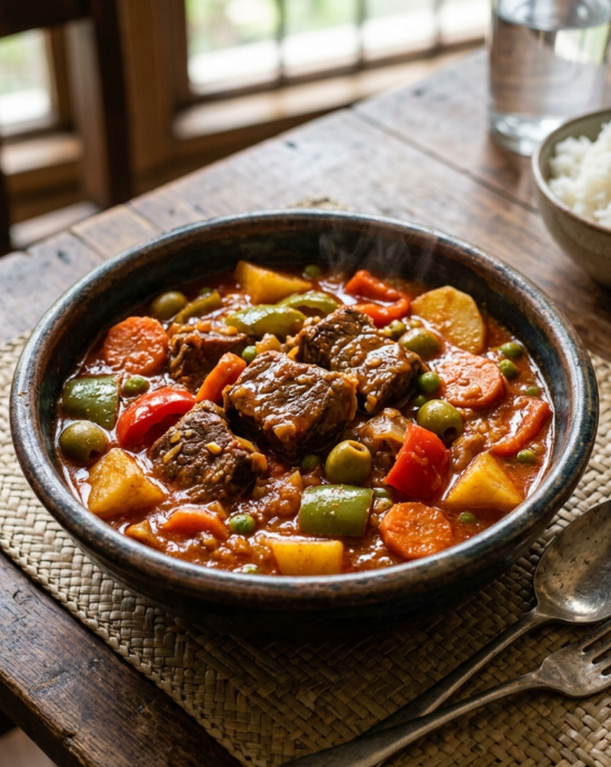 Beef Caldereta