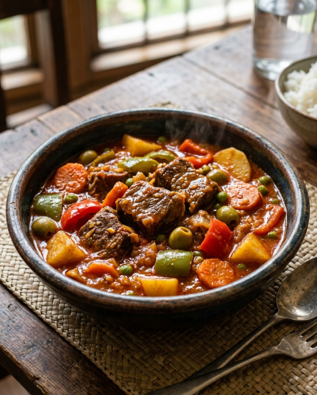 Beef Caldereta