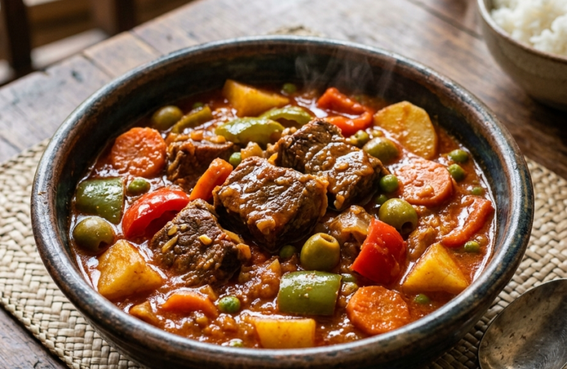 Beef Caldereta