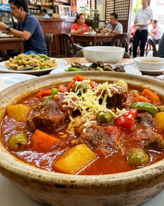 Beef Caldereta