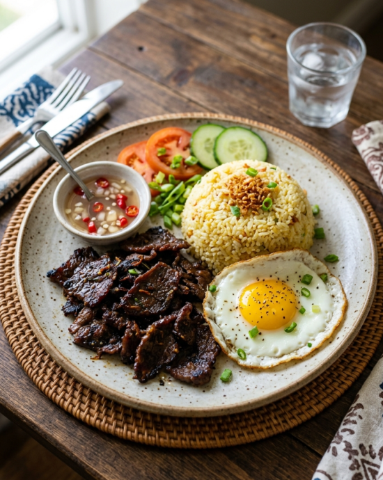 Beef Tapa