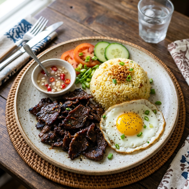 Beef Tapa