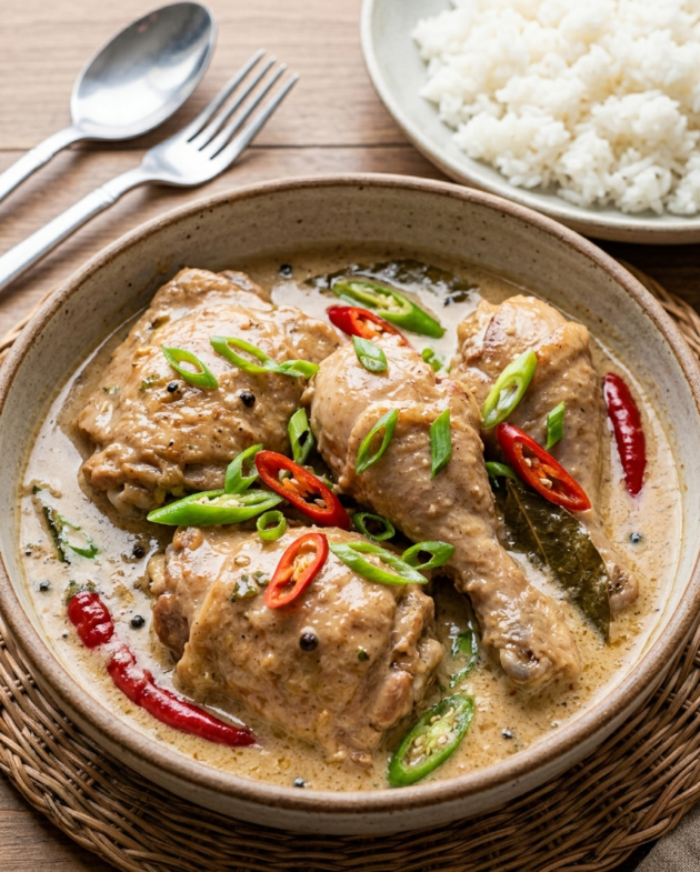 Chicken Adobo sa Gata