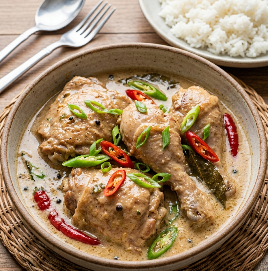 Chicken Adobo sa Gata
