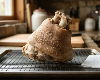 Crispy Pata - Strategic Cooling and Drying