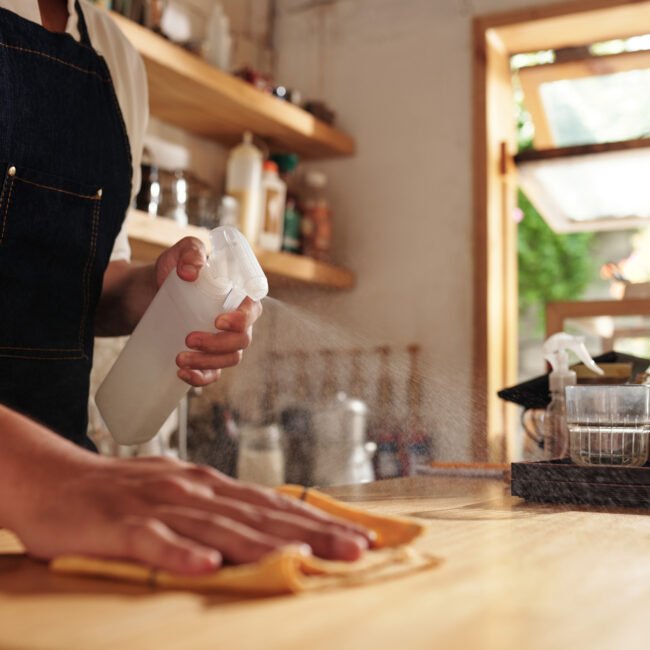 Disinfect a Cutting Board