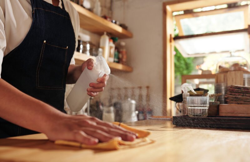 Disinfect a Cutting Board