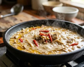 Ginisang Puso ng Saging - Simmering in Rich Coconut