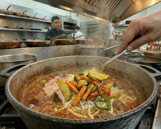 Incorporating Fried Vegetables - Beef Caldereta
