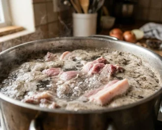 Nilagang Baboy - Step 1_ Blanch the Pork