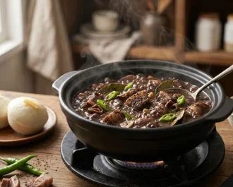 Pork Dinuguan - Step 6_ Simmer, Taste, and Serve