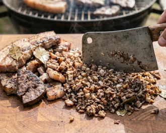 Pork Sisig - Step 3_ Chop the Grilled Pork