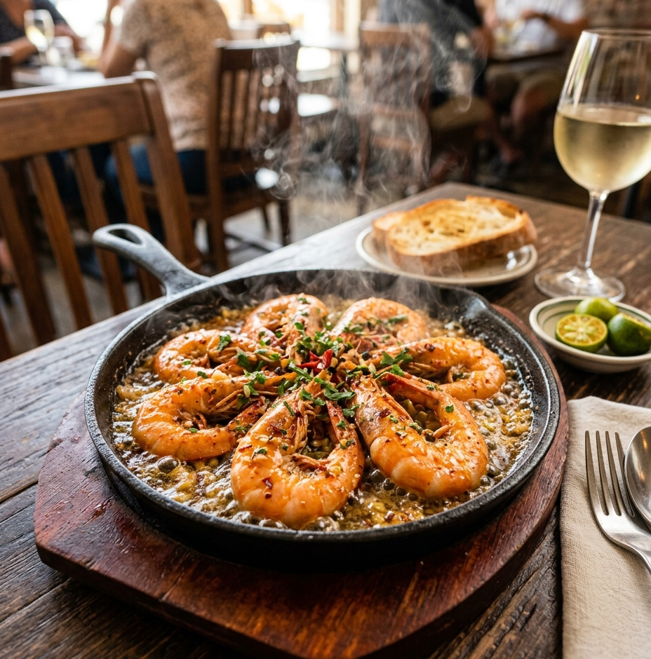 Sizzling Gambas