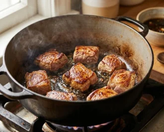 pork adobo - Step 2_ Sear the Pork