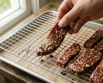 Air-Dry Before Frying (Optional but Recommended) - Beef Tapa Recipe
