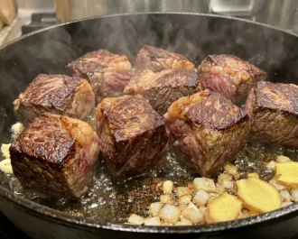 Brown the Beef for Depth of Flavor - Beef Pares Recipe