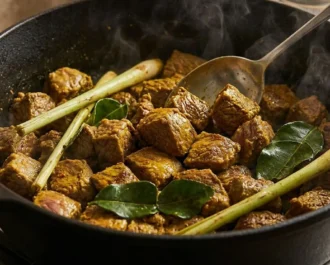 Brown the Beef with Aromatics - Beef Kulma Recipe