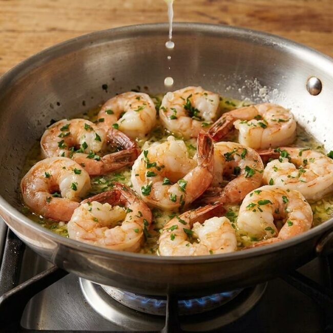 How to Cook Buttered Shrimp