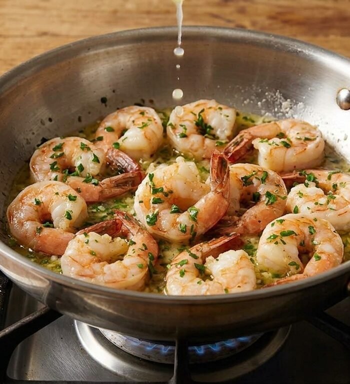 How to Cook Buttered Shrimp