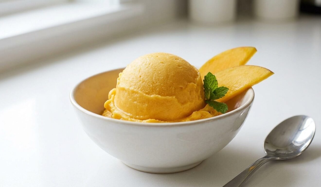 How to Make Mango Ice Cream