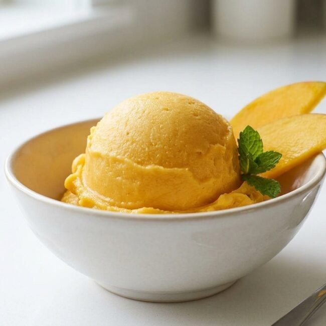 How to Make Mango Ice Cream