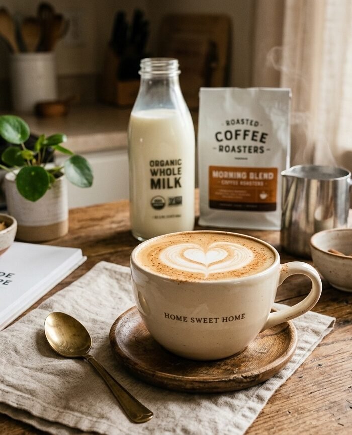 How to Make a Latte at Home