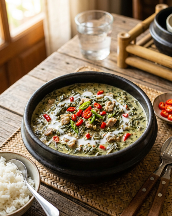 Lumpiang Hubad Laing Recipe