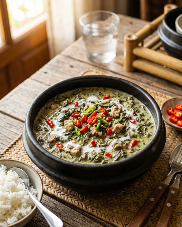 Lumpiang Hubad Laing Recipe