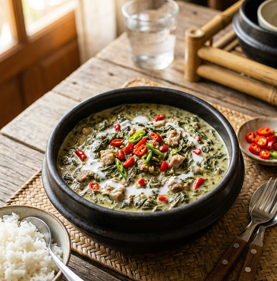 Lumpiang Hubad Laing Recipe