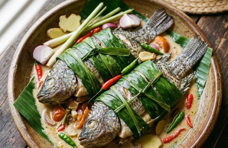 Sinanglay na Tilapia