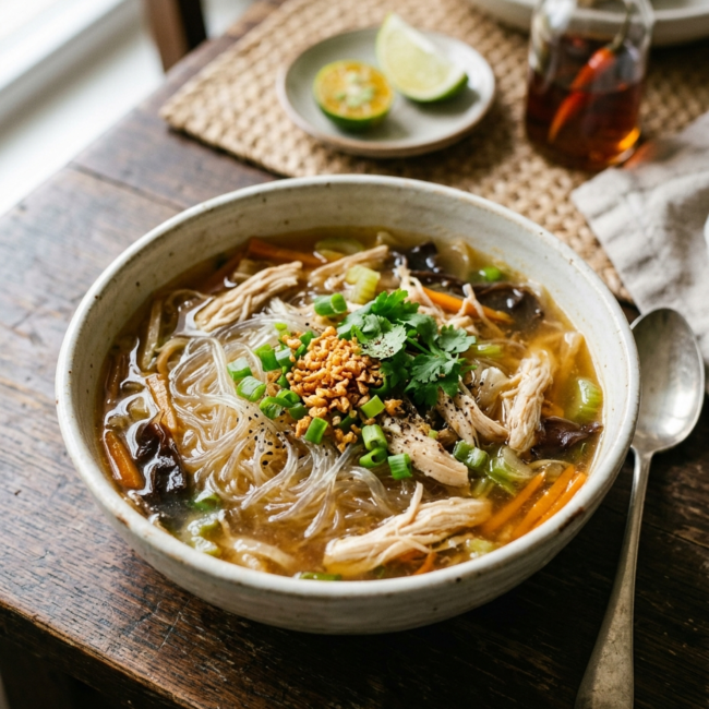 Sotanghon Soup