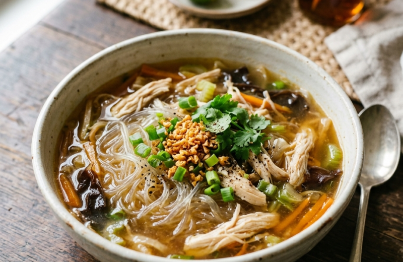Sotanghon Soup