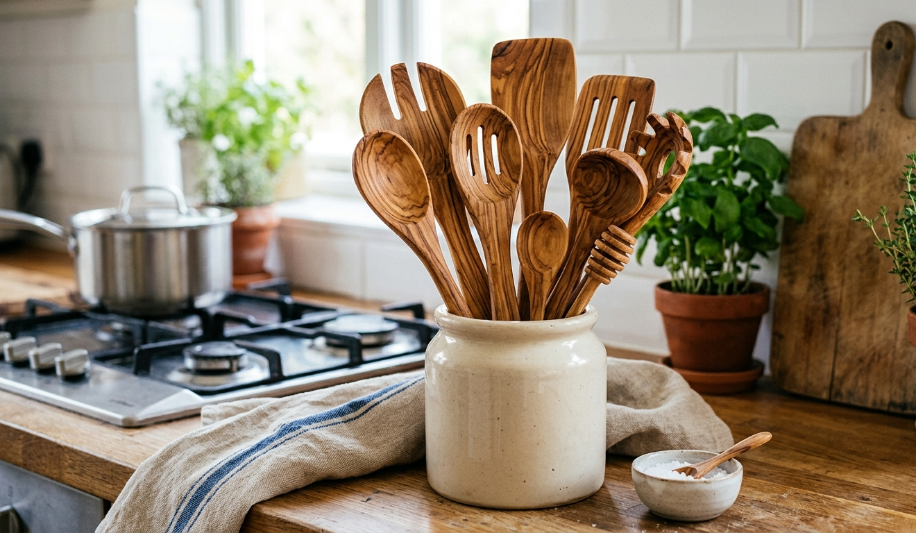Wooden Kitchen Utensils