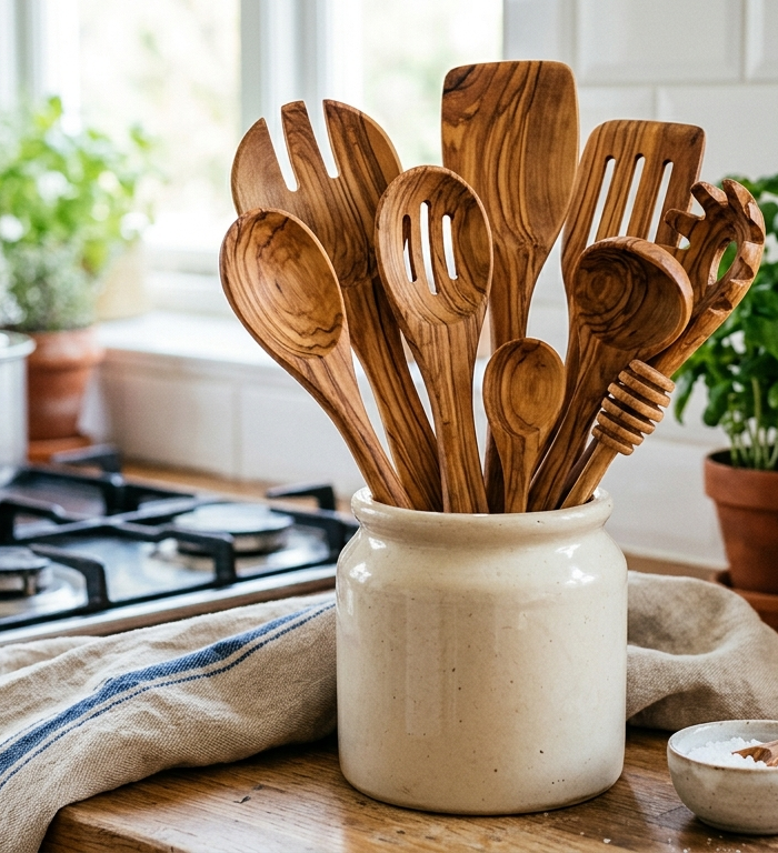 Wooden Kitchen Utensils
