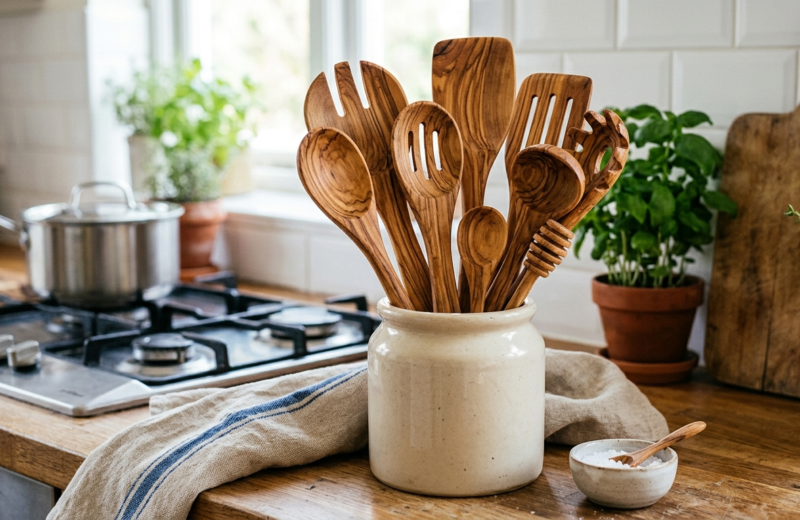 Wooden Kitchen Utensils