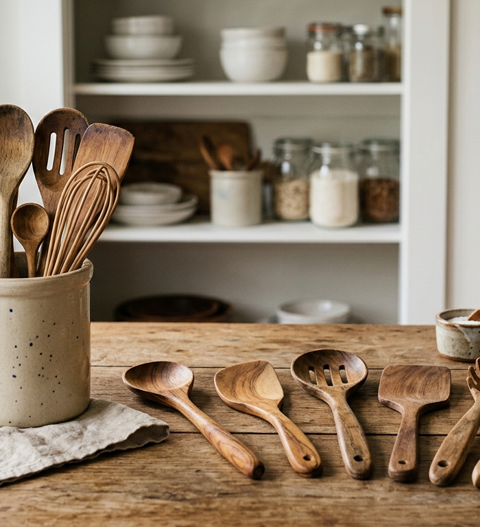 Wooden Kitchen Utensils