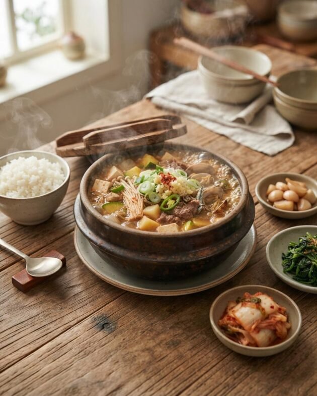 Authentic Doenjang Jjigae