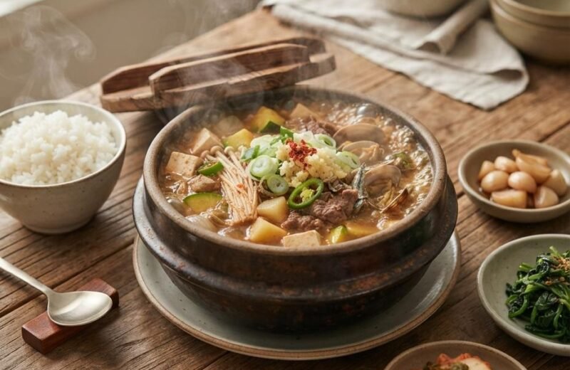 Authentic Doenjang Jjigae