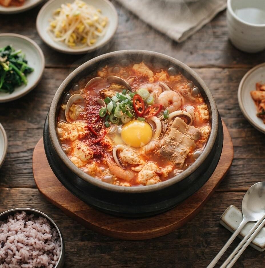 Authentic Sundubu Jjigae