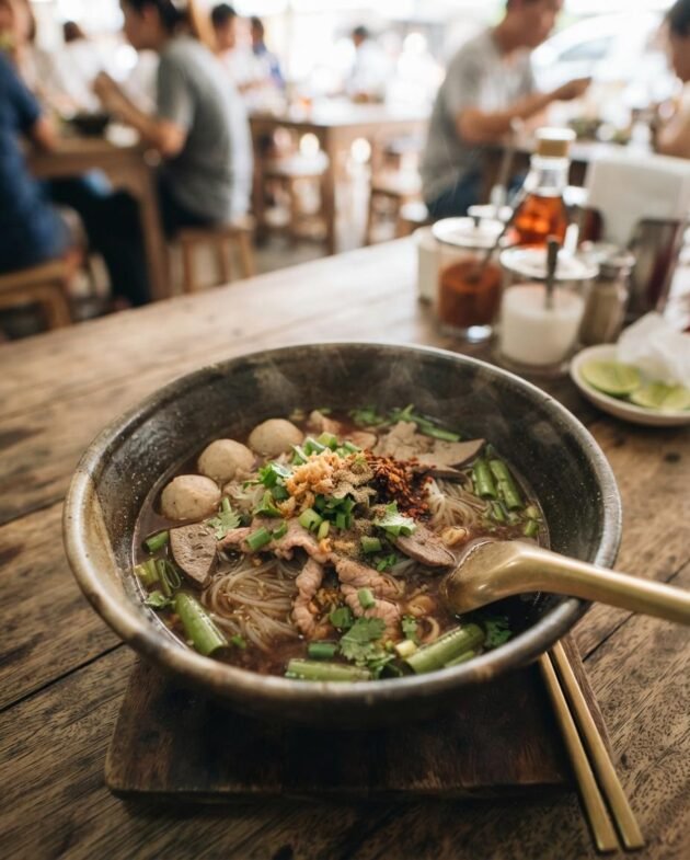 Boat Noodles (Kuay Teow Reua Moo)